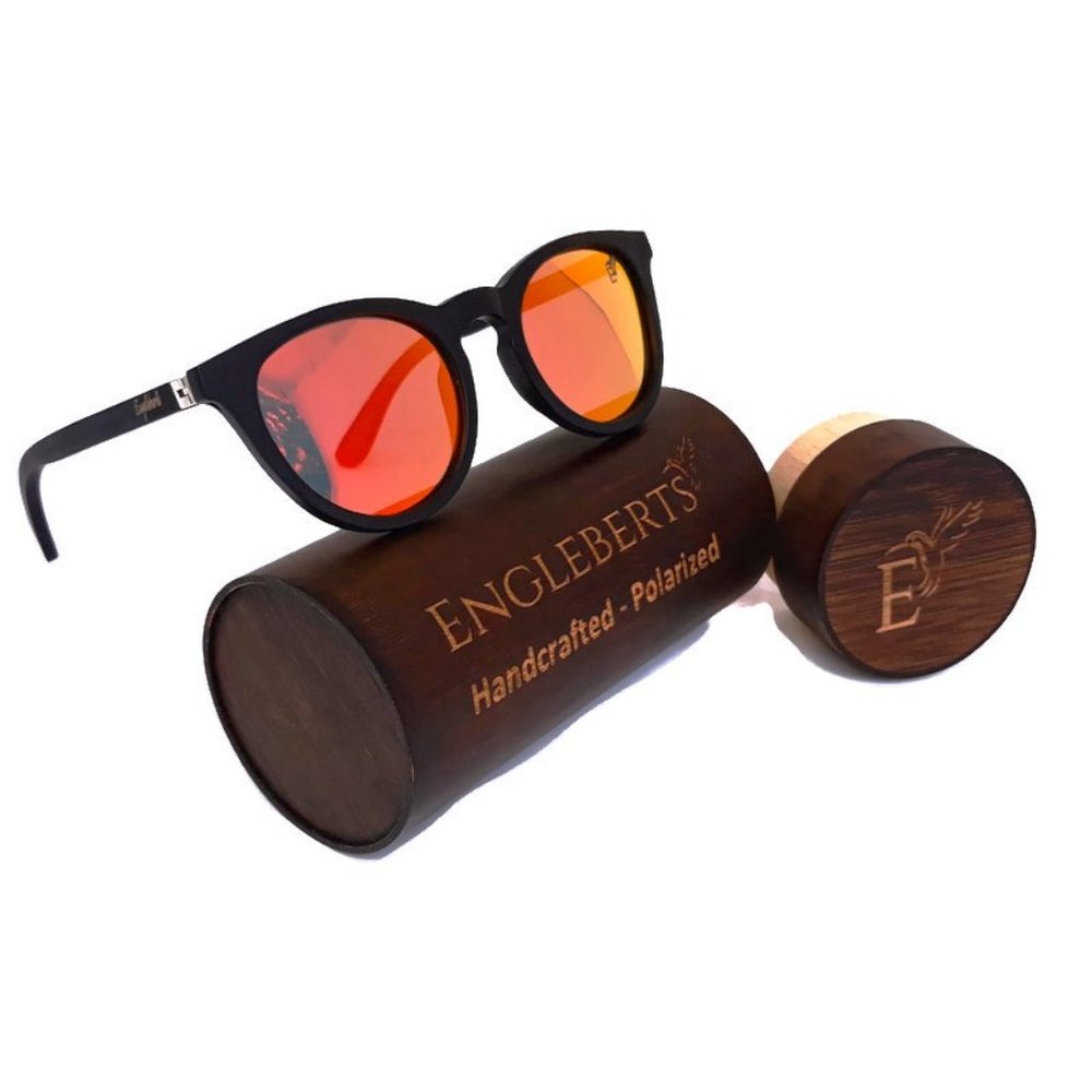 Sunset Mirror Lenses with Black Bamboo